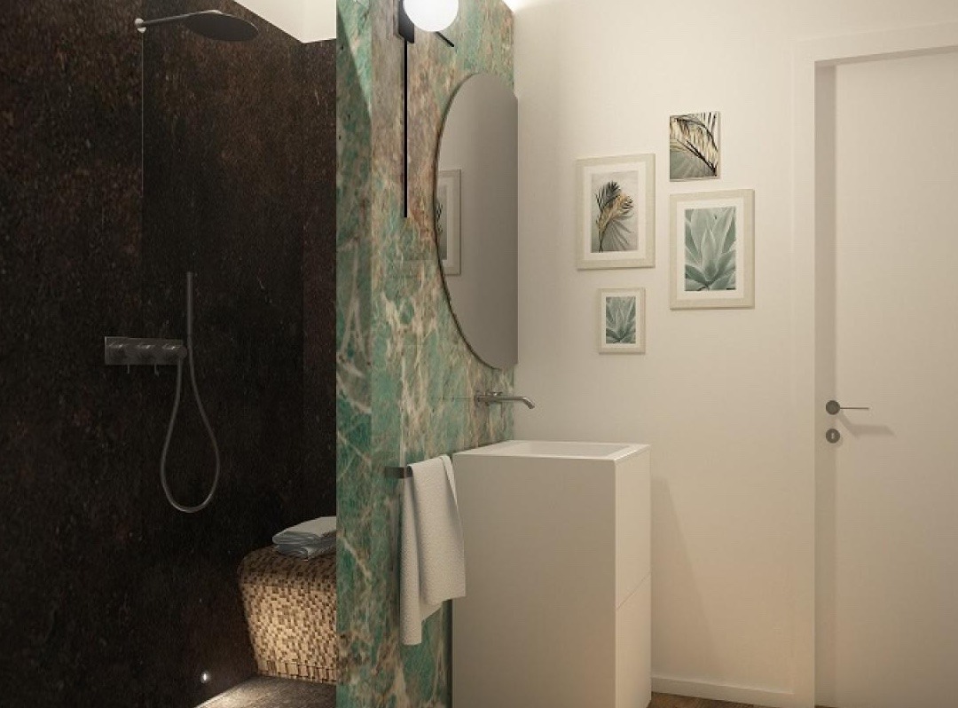 Douche siege paysage