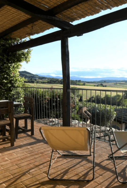 Terrasse de plain pied portrait