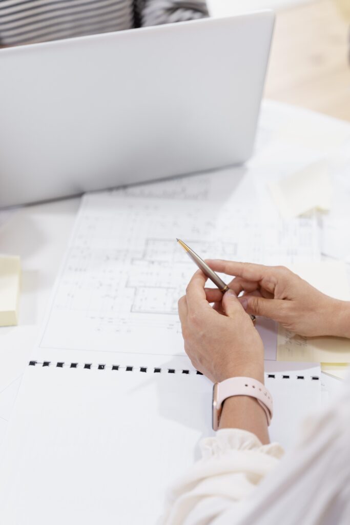 close up young colleagues hands meeting