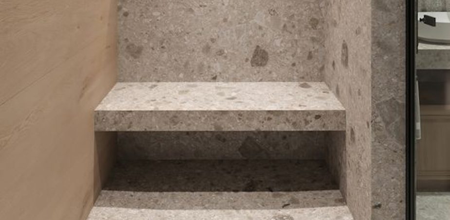 Douche siège (paysage zoom)